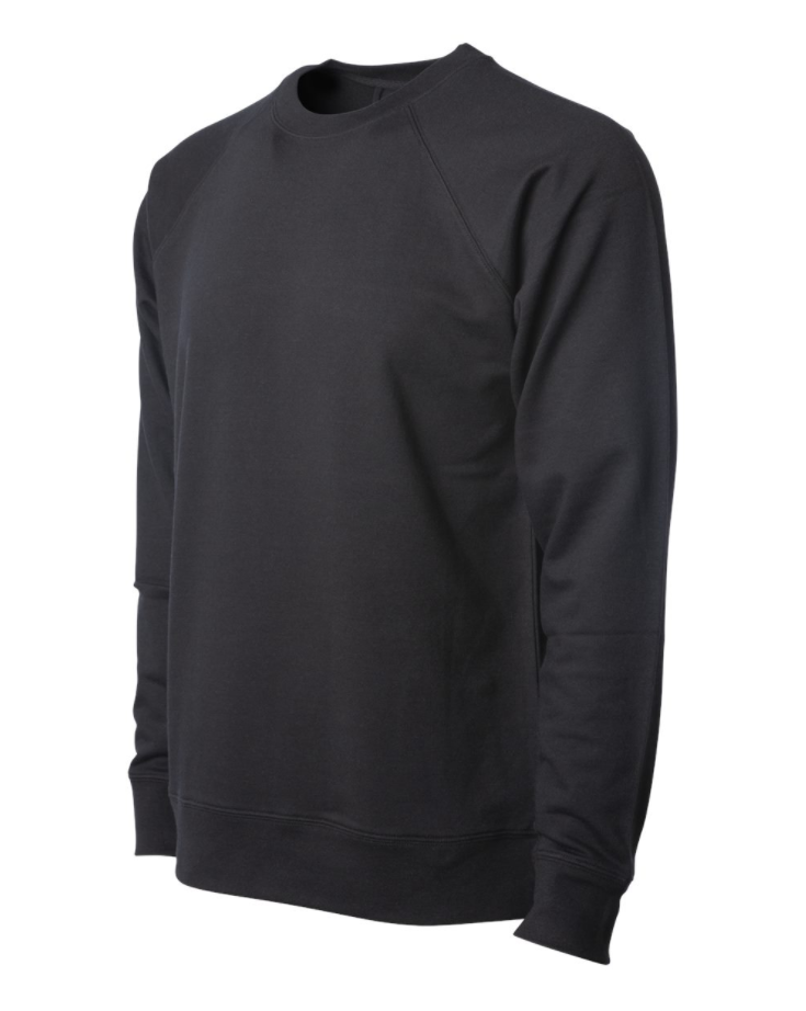 Independent Trading Co. - Icon Unisex Lightweight Loopback Terry Crew