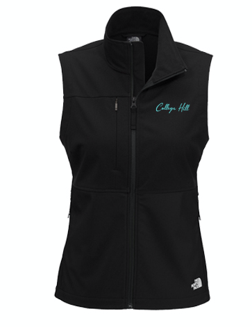 College Hill Corporate Employee Store - Ladies The North Face Castle Rock Soft Shell Vest