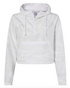 Independent Trading Co. - Women's Lightweight Quarter-Zip Pullover Crop Windbreaker