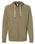 Independent Trading Co. - Icon Unisex Lightweight Loopback Terry Full-Zip Hooded Sweatshirt