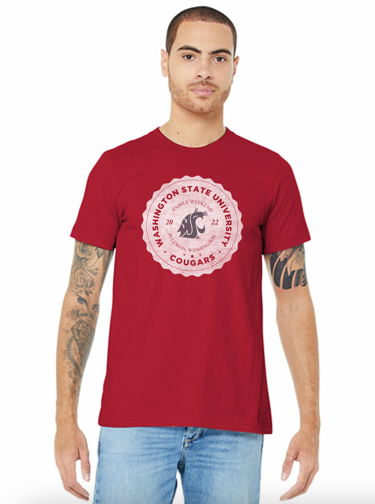 Washington State University CH Spring Family Weekend March 2022 - BELLA+CANVAS Short Sleeve Tee
