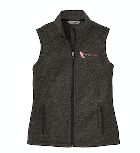 Lauren McCluskey Foundation Store 2024 -  Ladies Sweater Fleece Vest