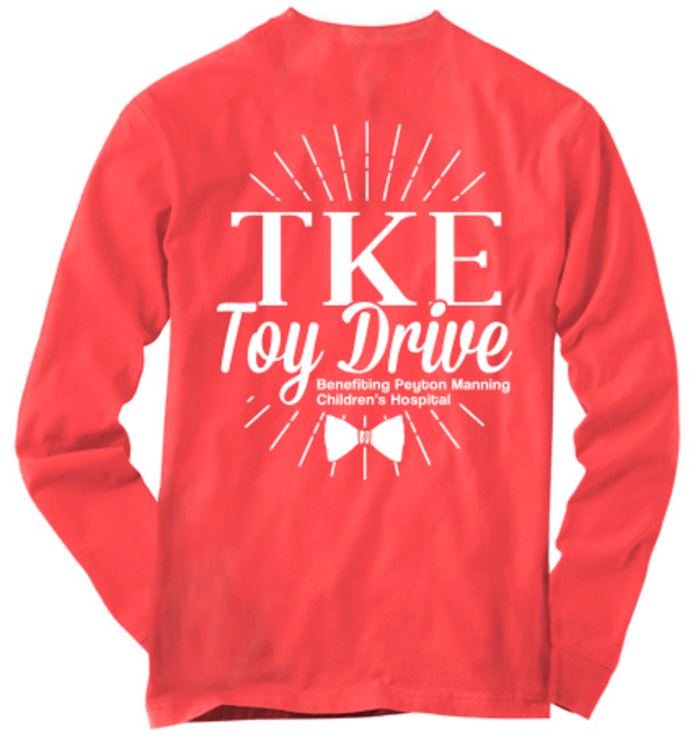 Indiana University Tau Kappa Epsilon Fall Toy Drive 2015 Shirts