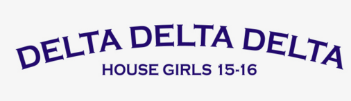 University of California Irvine Delta Delta Delta 2015 Spirit Jerseys
