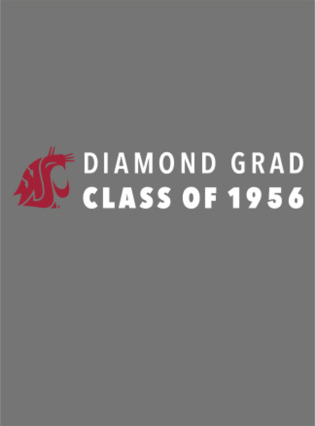 Washington State University Alumni Association Class of 1956 Reunion Apparel 2016 DIAMOND GRAD 1/4 Zip