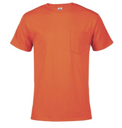 Delta Apparel Unisex Pocket Tee