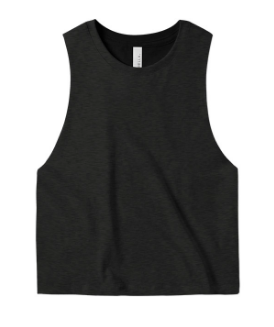 Bella + Canvas Ladies' Racerback Cropped Tank