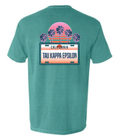 1. Tau Kappa Epsilon Throwback Pocket Tee