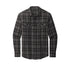 Long Sleeve Ombre Plaid Shirt