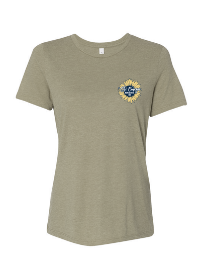 WASHINGTON STATE UNIVERSITY CHI OMEGA MOM'S WEEKEND 2018 - RELAXED TEE (STONE OR NAVY) (sample)