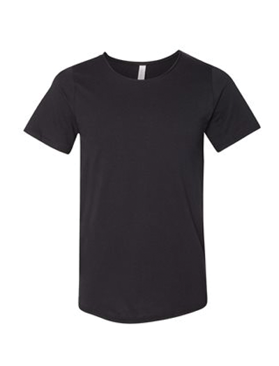 Bella + Canvas Men's Jersey Raw Neck T-Shirt