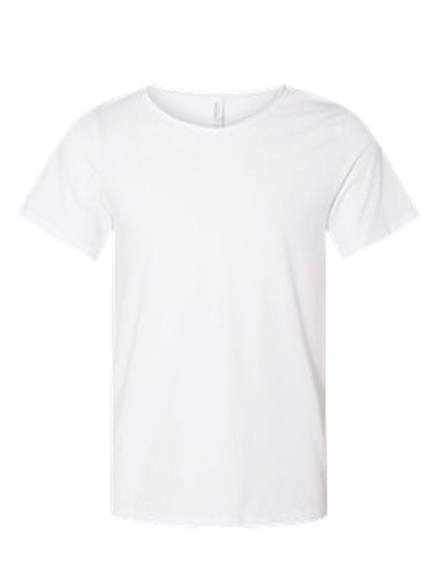 Bella + Canvas Men's Jersey Raw Neck T-Shirt