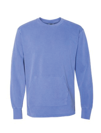 Comfort Colors French Terry Crew With Pocket College Hill
