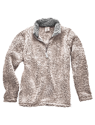 J America Ladies Epic Sherpa Quarter Zip
