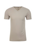 Next Level Premium Fitted Sueded V-Neck T-Shirt