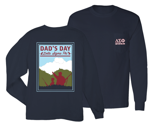 Delta Sigma Phi Duck Hunting Dad's Day