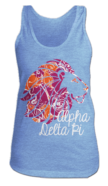 Alpha Delta Pi Floral Lion Bid Day