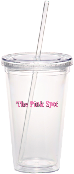 The Pink Spot Coffee Tumbler