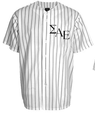 Sigma Alpha Epsilon Baseball Jersey