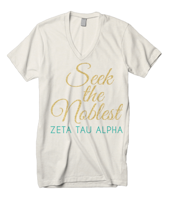 Zeta Tau Alpha Seek the Noblest Recruitment