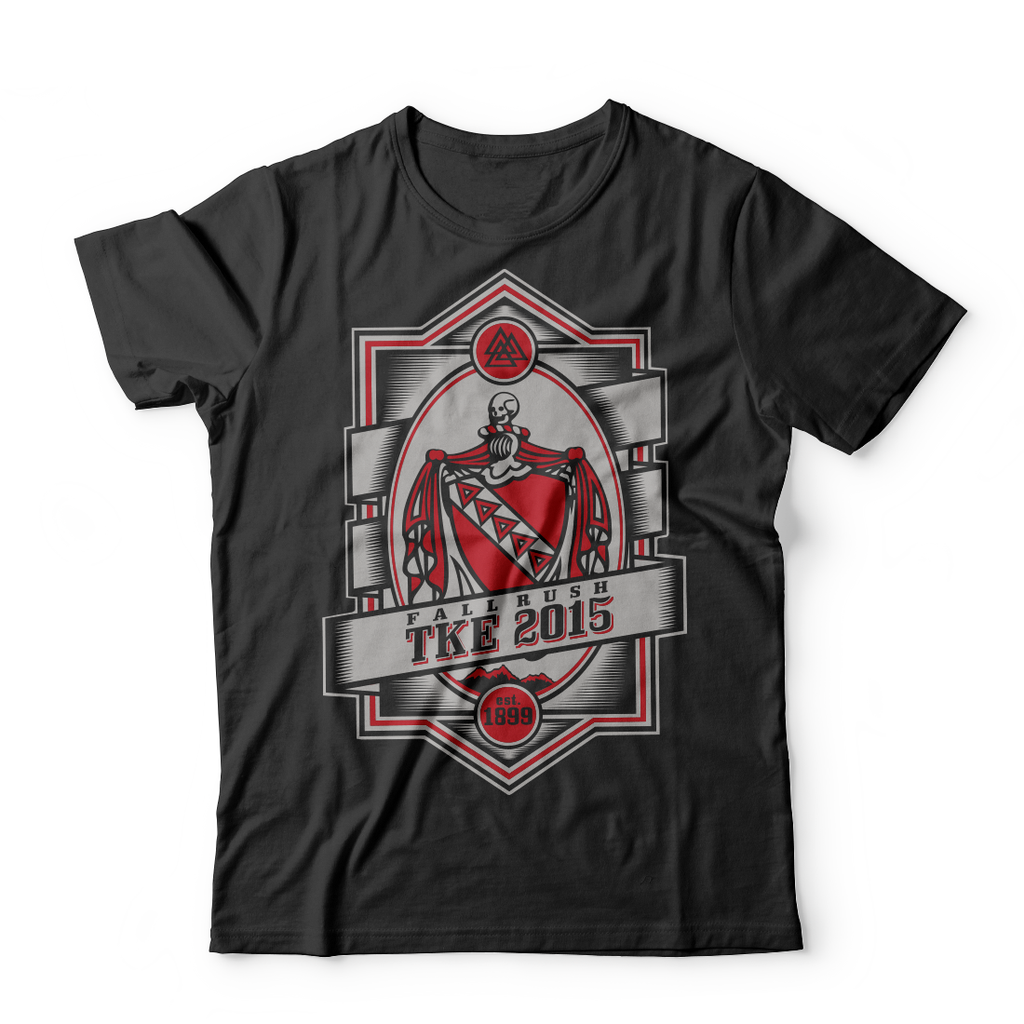 Tau Kappa Epsilon Crest Design Shirt